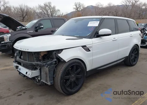 2016 Land Rover Range Rover Sport 3.0L V6 Supercharged Hse z USA, uszkodzony, nr VIN SALWR2PF0GA587867